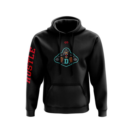 Detroit Hustle Secondary Logo Hoodie