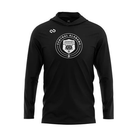 Central Alabama Jaguars Blackout Series Hoodie