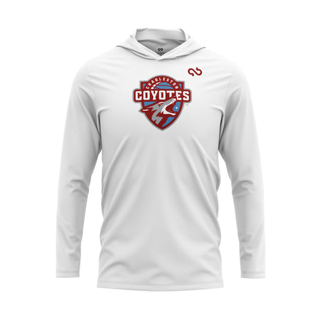 Charleston Coyotes Primary Logo Hoodie