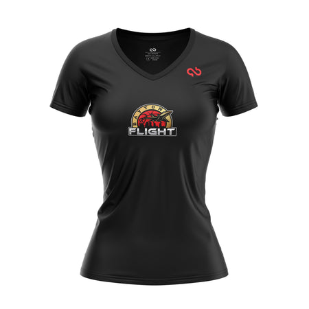 Dayton Flight Women's Primary Logo V Neck Shirt