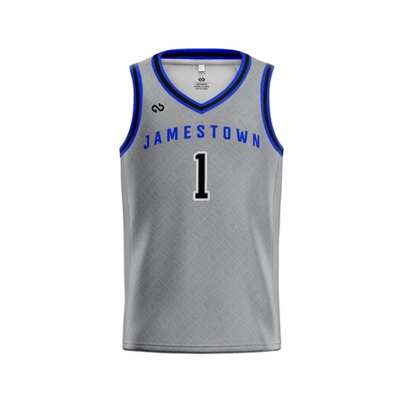 Jamestown Jackals Official Gray Alternate Jersey