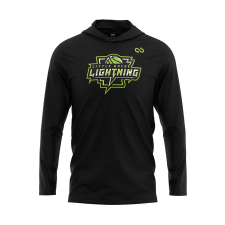 Little Rock Lightning Primary Logo Hoodie