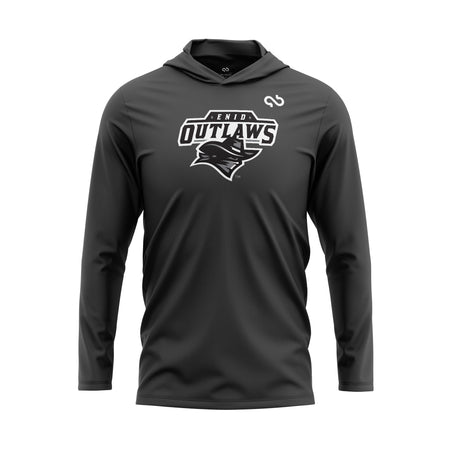 Enid Outlaws Primary Logo Hoodie
