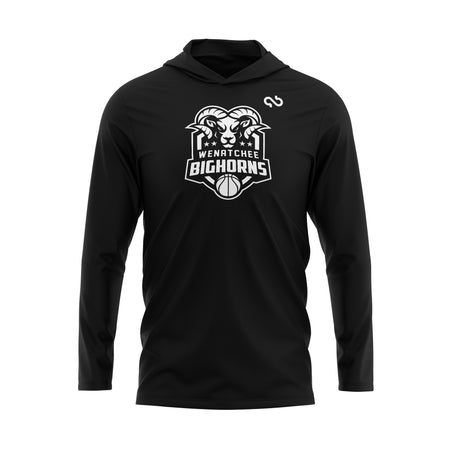 Wenatchee Bighorns Blackout Series Hoodie