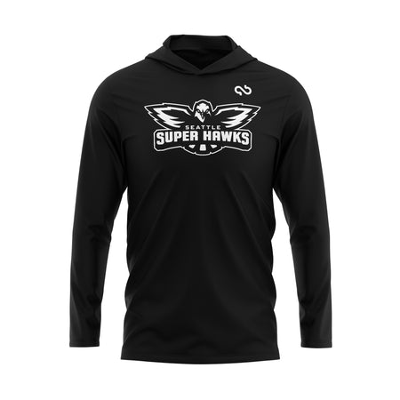 Seattle Super Hawks Blackout Series Hoodie
