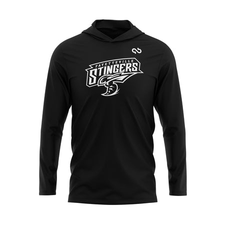 Fayetteville Stingers Blackout Series Hoodie