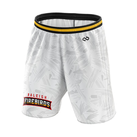 Raleigh Firebirds Alternate White Uniform Shorts