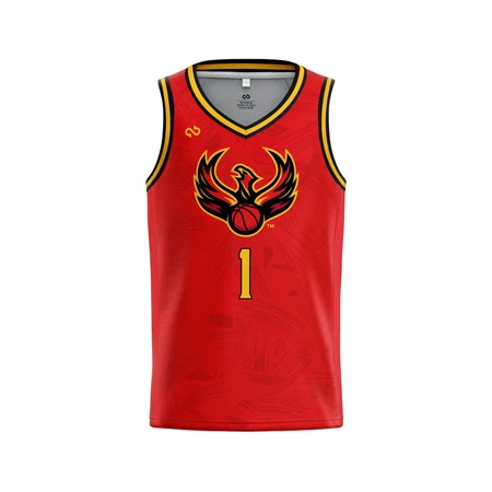 Raleigh Firebirds Official Alternate Red Jersey