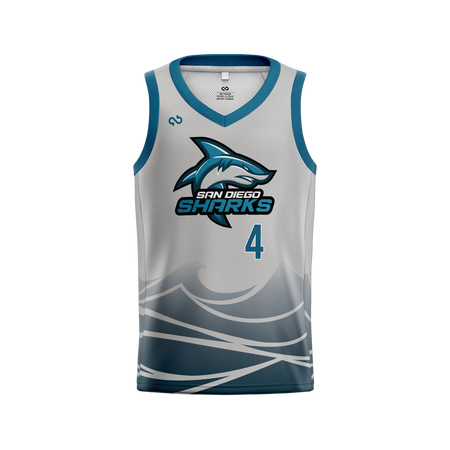 San Diego Sharks Official Alternate Jersey