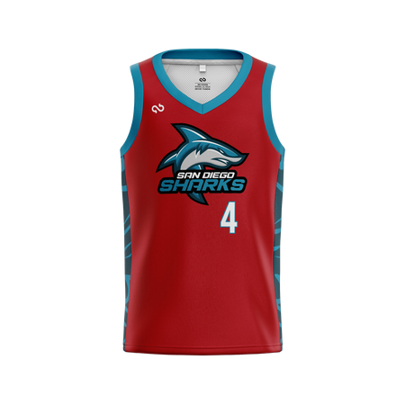 San Diego Sharks Official Away Jersey