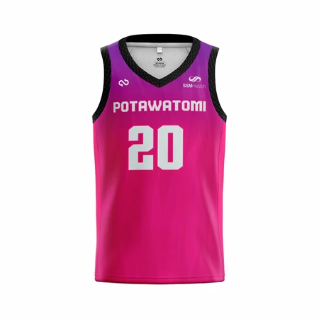 Potawatomi Fire 2023 Cancer Awareness Jersey
