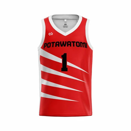 Potawatomi Fire 2023 Red Stripe Jersey