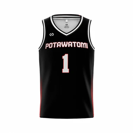 Potawatomi Fire 2023 Black Home Jersey
