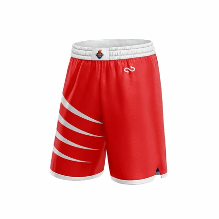 Potawatomi Fire 2023 Red Stripe Uniform Shorts