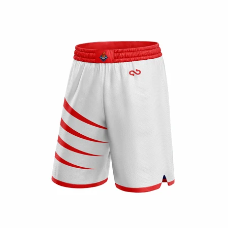 Potawatomi Fire 2023 White Stripe Uniform Shorts
