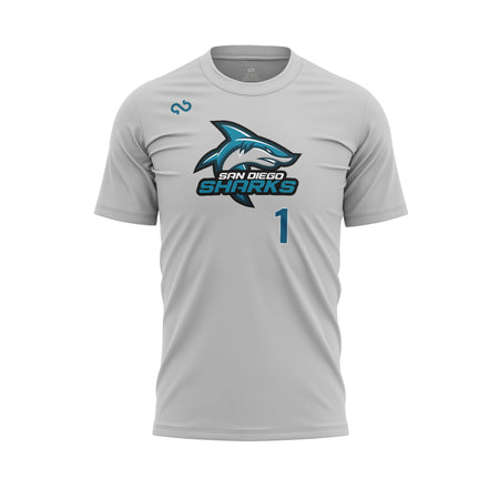 San Diego Sharks Replica Alternate Jersey Shirt
