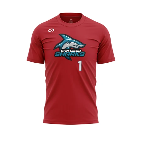San Diego Sharks Replica Away Jersey Shirt