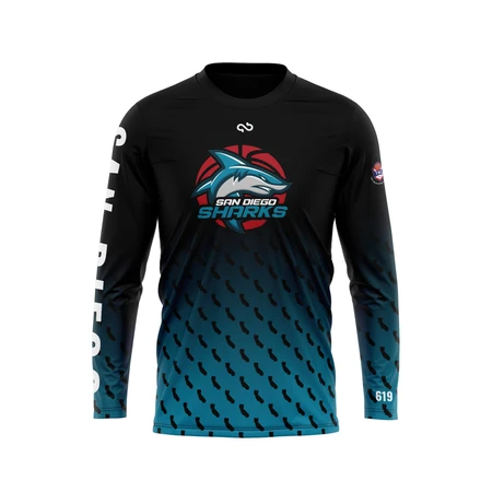 2022 San Diego Sharks Official Shooter Shirt