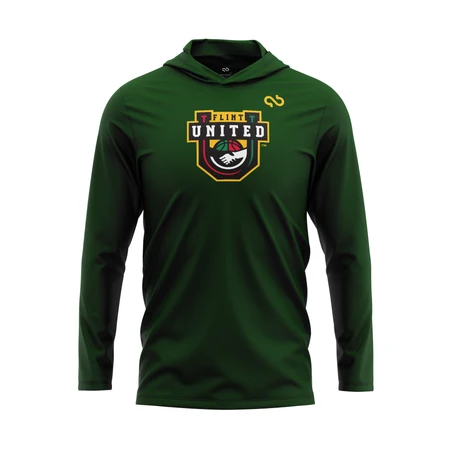 Flint United Primary Logo Hoodie